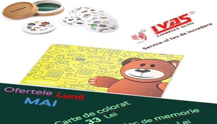 Carte de colorat si Joc de memorie